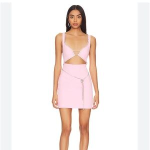 Matteson Mini Dress by Revolve in Bubblegum Pink size XS NWT